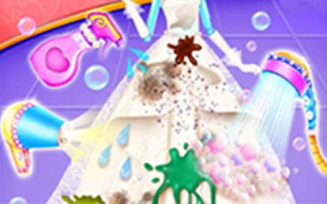 Princess Wedding Cleaning - Washing &amp; Fixing game thumbnail