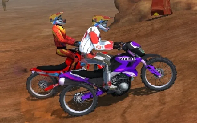 Motorcycle Dirt Racing Multiplayer game thumbnail