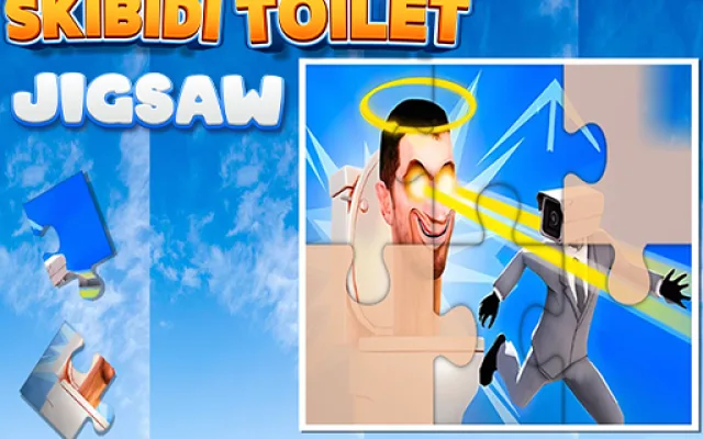 Skibidi Toilet Jigsaw game thumbnail
