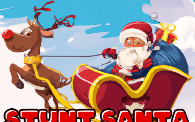 Stunt Santa game thumbnail