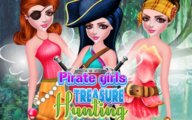 Pirate Girls Treasure Hunting game thumbnail
