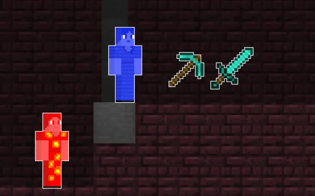 Fire Steve and Water Alex game thumbnail