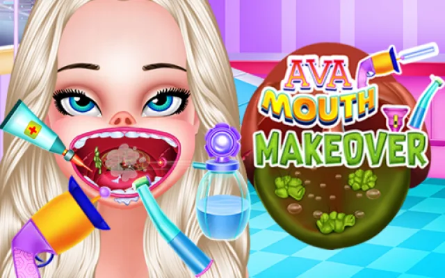 Ava Mouth Makeover game thumbnail