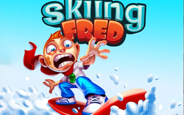 Skiing Fred game thumbnail