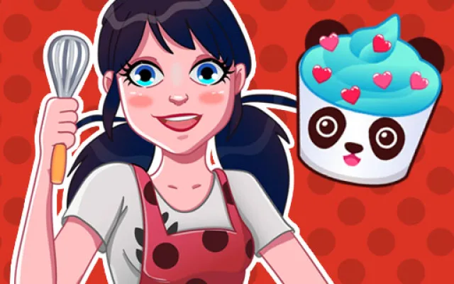 Ladybug Cooking Cupcake : Cooking games for girls
