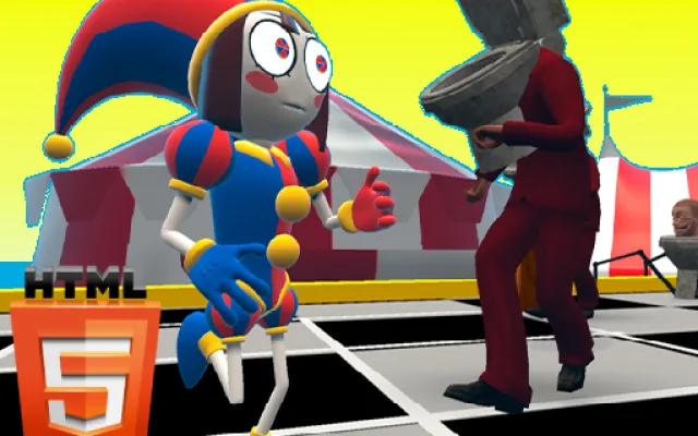 Merge Digital Circus vs Toilet game thumbnail