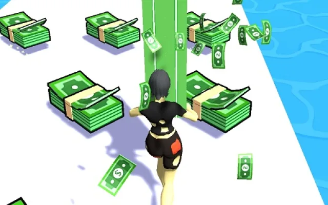 Girl Money Rush game thumbnail