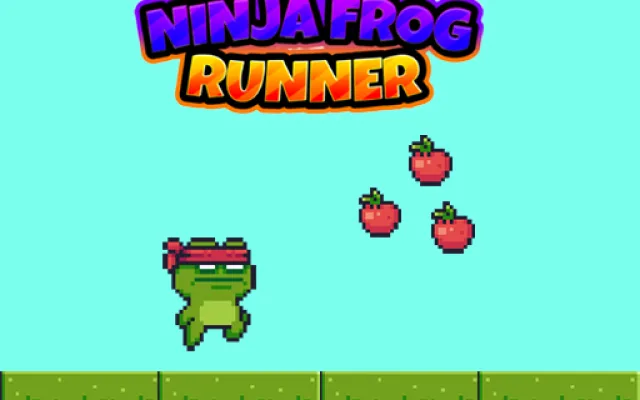 Ninja Frog Runner game thumbnail