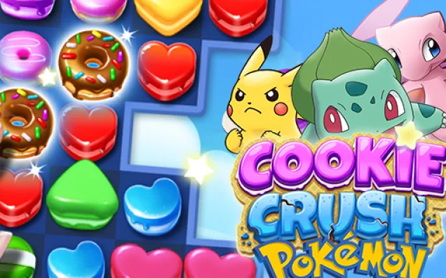 Cookie Crush Pokemon game thumbnail