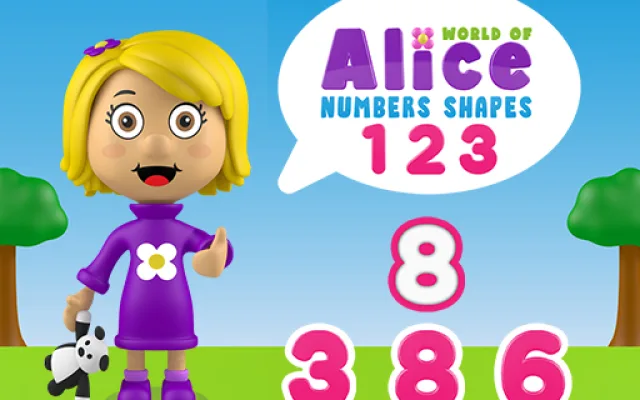 World of Alice   Numbers Shapes game thumbnail