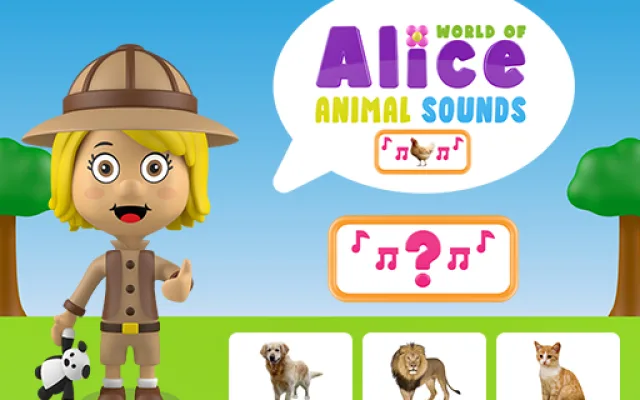World of Alice   Animal Sounds game thumbnail