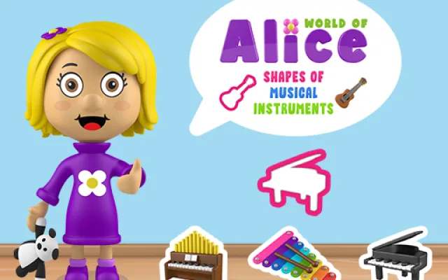 World of Alice   Shapes of Musical Instruments game thumbnail