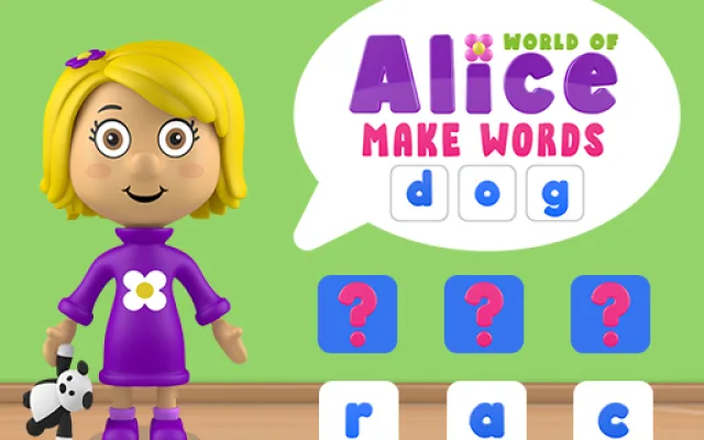 World of Alice   Make Words game thumbnail