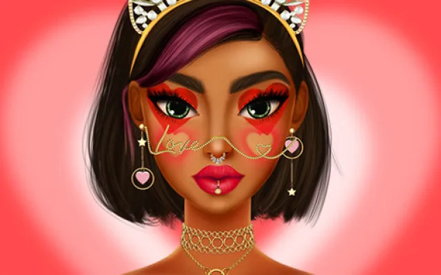 Valentines Makeup Trends game thumbnail