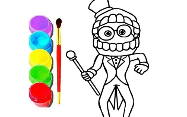 Digital Circus Click and Paint game thumbnail