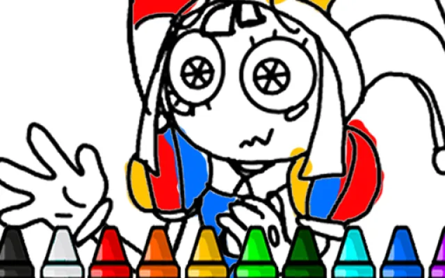 Pomni Coloring Book game thumbnail