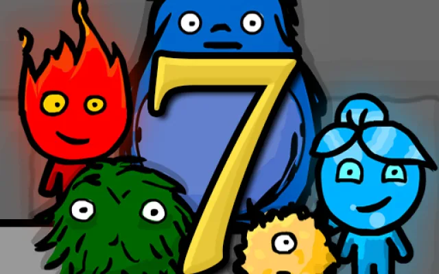Fireboy & Watergirl 7: and Friends game thumbnail