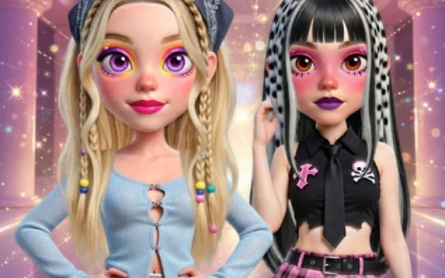 Sid & Ginny Y2K Glam Clash game thumbnail