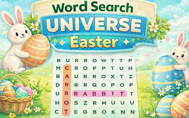 Word Search Universe Easter game thumbnail