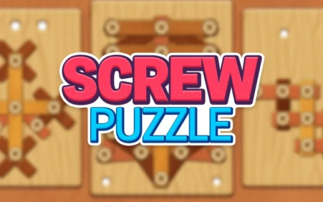 Wood Screw Puzzle game thumbnail