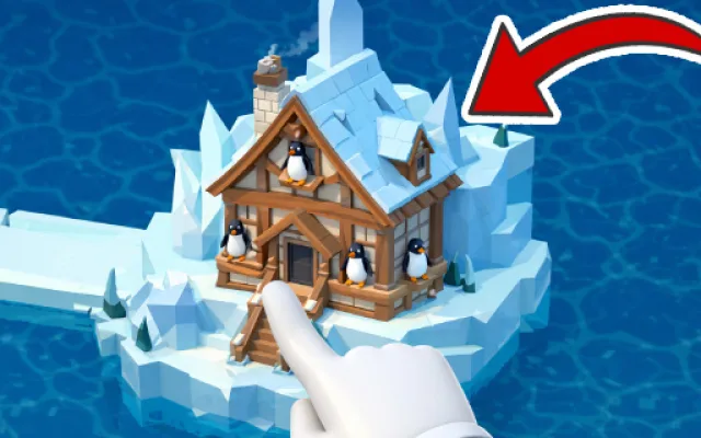 Penguin Farm - Ice Merge game thumbnail