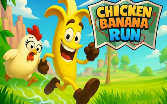 Chicken Banana Run game thumbnail
