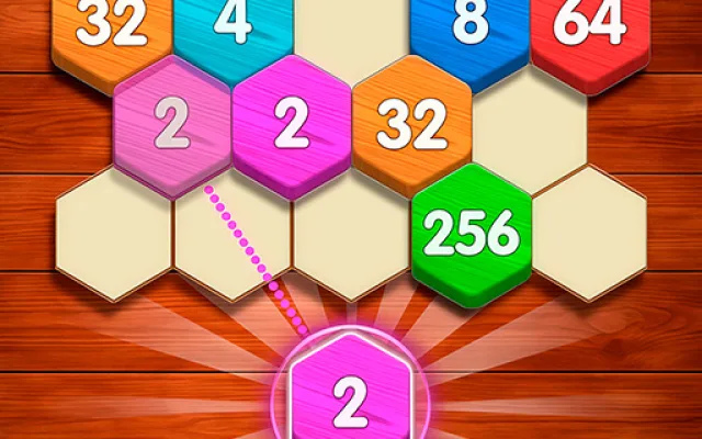 Shoot 2048 Hexa game thumbnail