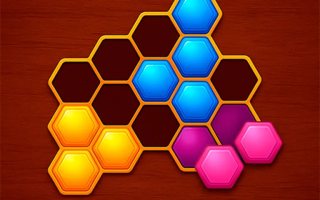 Hexa Block: Honey Cells game thumbnail