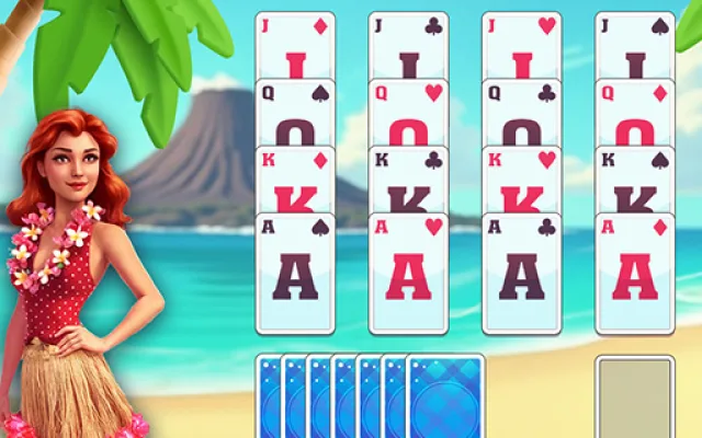 Palm Island Solitaire game thumbnail