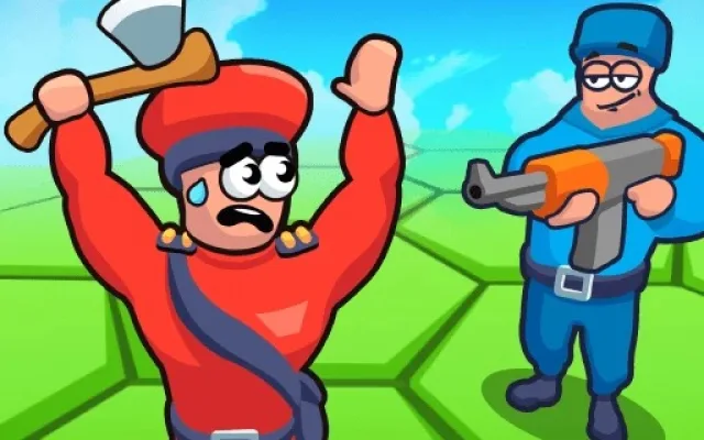 Tile Hex World: Red vs Blue game thumbnail