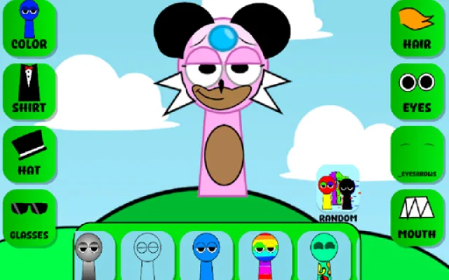 sprunki character maker OC