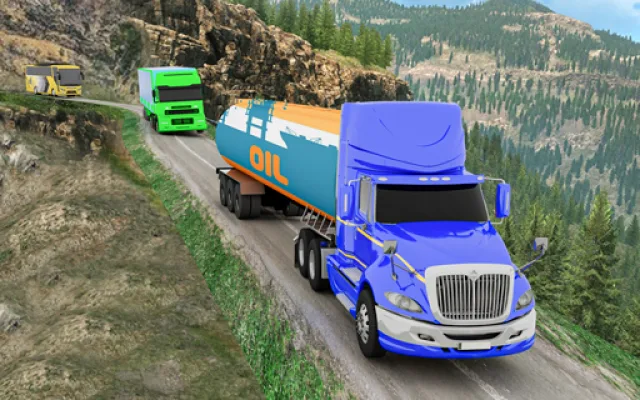Oil Tanker Transport Truck
