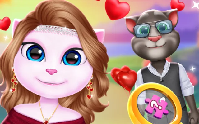 Kitty Couple Lovely Valentine game thumbnail