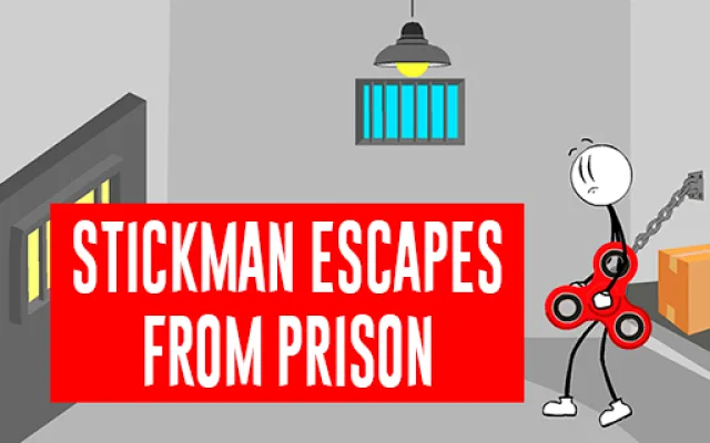 Stickman escapes from prison game thumbnail