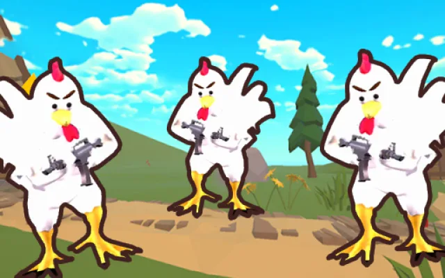 Chicken shooter io