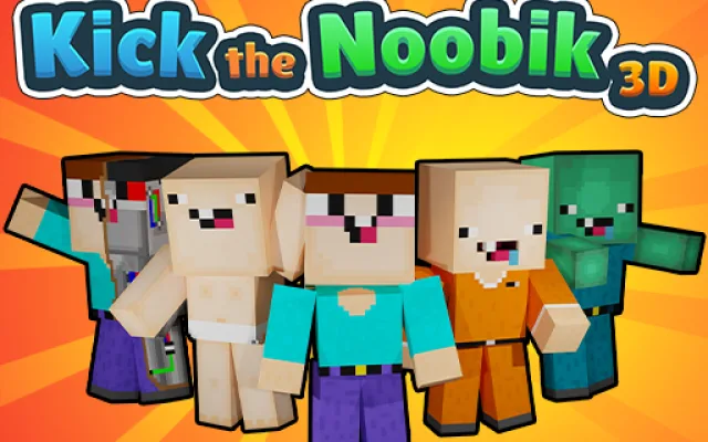 Kick the Noobik 3D game thumbnail
