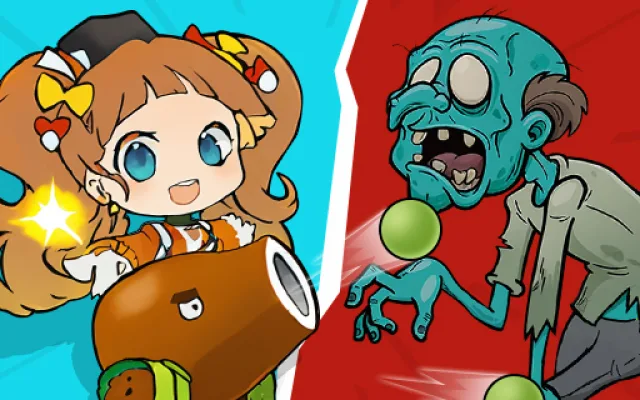 Plant Girl Defense Zombie game thumbnail