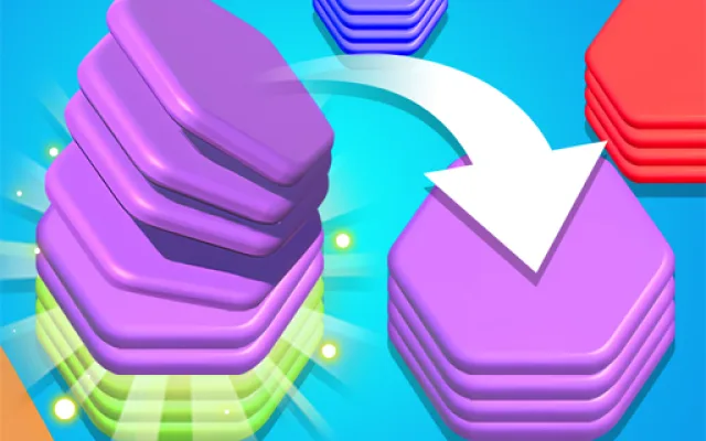 Hexa Sort 3D game thumbnail