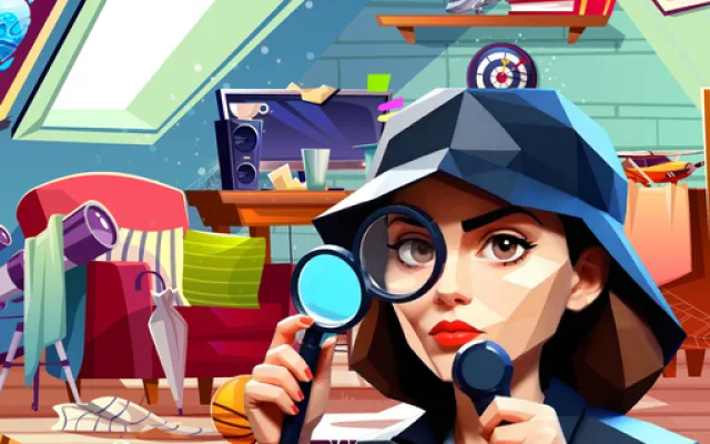 Hidden Object Rooms Exploration
