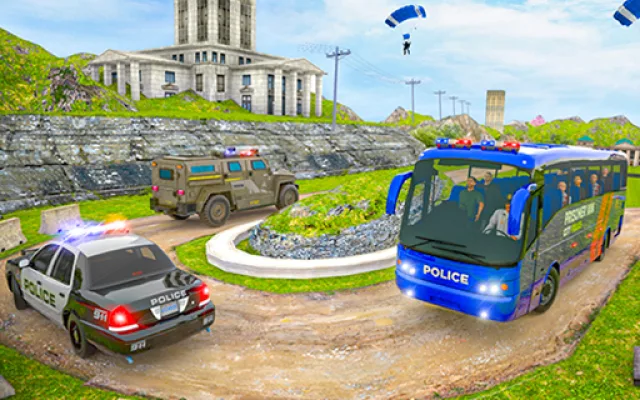 Jail Prison Van Police Game