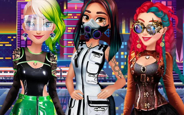 Cyberpunk City Fashion game thumbnail