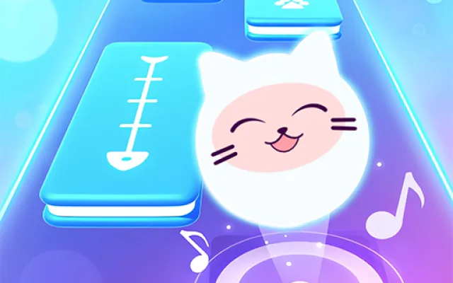 Music Cat! Piano Tiles Game 3D game thumbnail