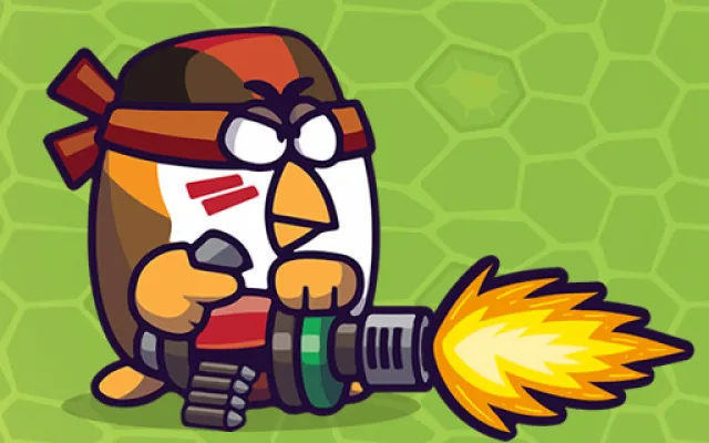 Chicken Wars Merge Guns game thumbnail