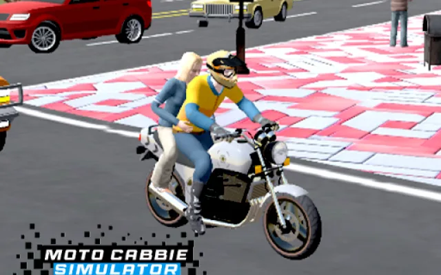 Moto Cabbie Simulator game thumbnail