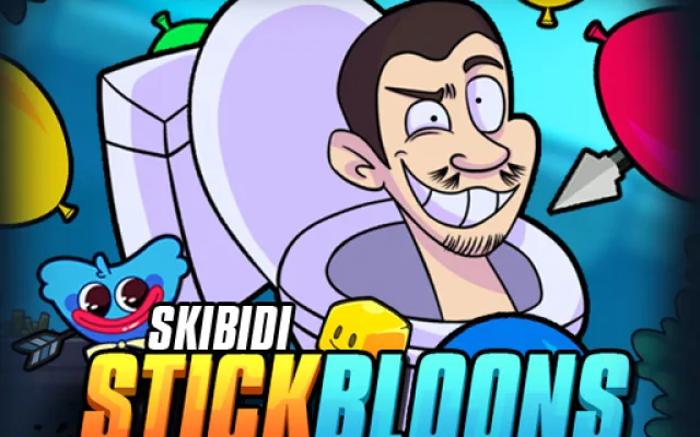 Skibidi StickBloons game thumbnail