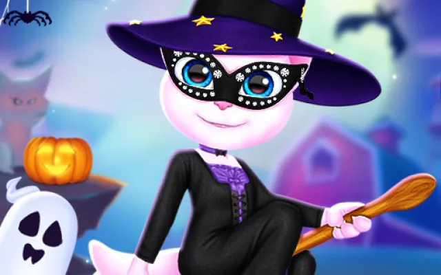 Cat Girl Halloween Preparation