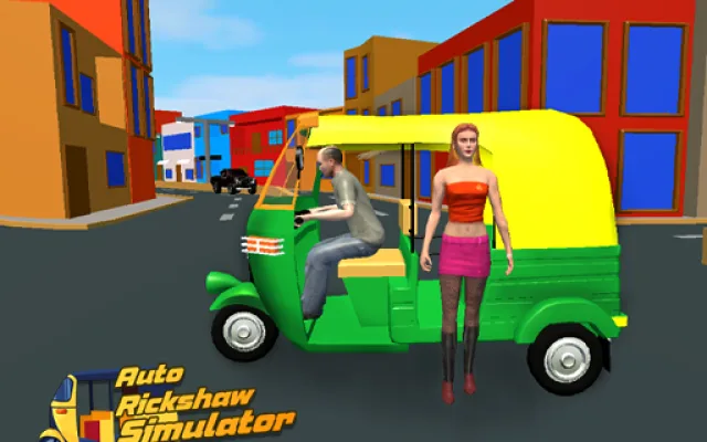 Auto Rickshaw Simulator game thumbnail