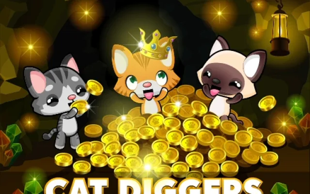 Idle Cat Diggers game thumbnail