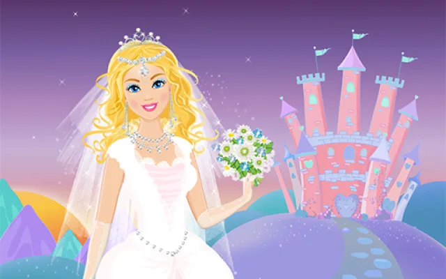Princess Wedding Dress Up Game game thumbnail