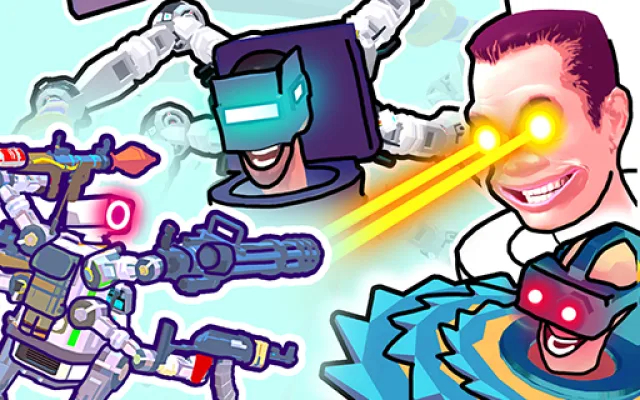 Agent Walker vs Skibidi Toilets game thumbnail